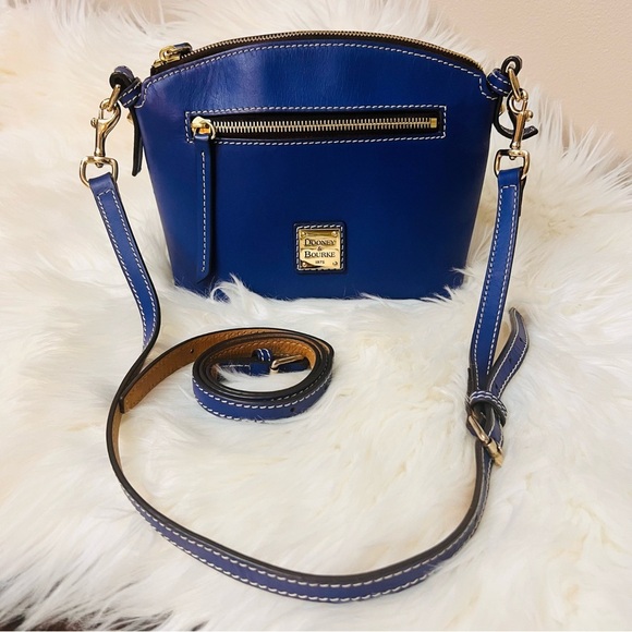 Dooney & Bourke Royal Blue Crossbody Bag - Picture 13 of 13